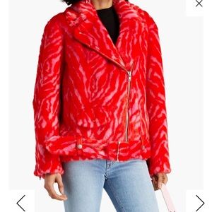 Brand New w/ tags Stand Studio Zebra biker jacket